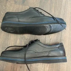 Hush Puppies Men's Mall Walker Oxford Shoes - Leather Comfort Walking Shoes With Moc Toe
